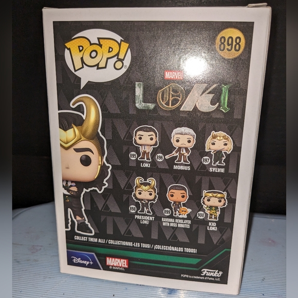 Loki Series President Loki Funko Pop - Picture 2 of 2